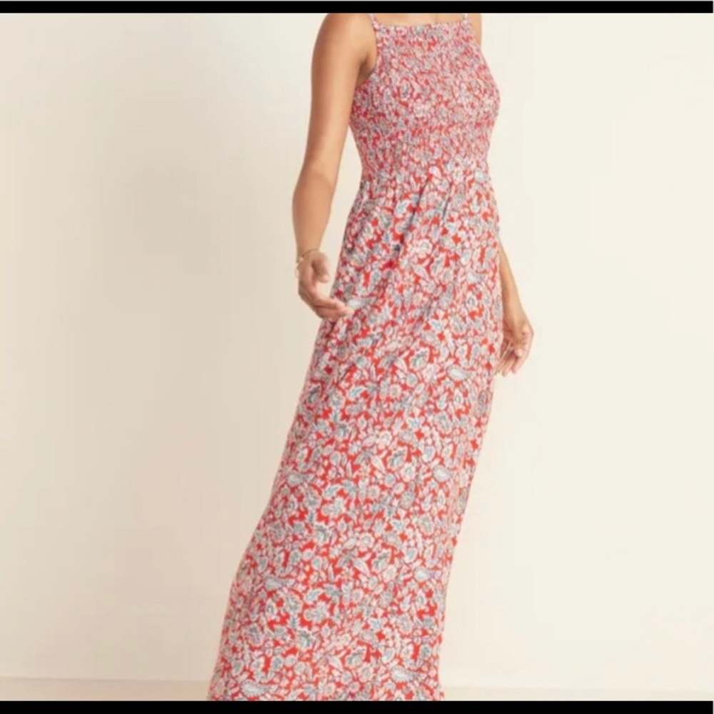 NWT Oldnavy smocked top maxi dress